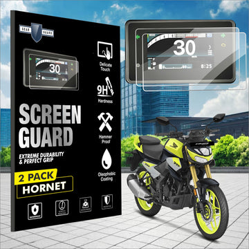 [2 PACK] Honda CB 125 Hornet Bike Accessories Speedometer Screen Guard [2025]