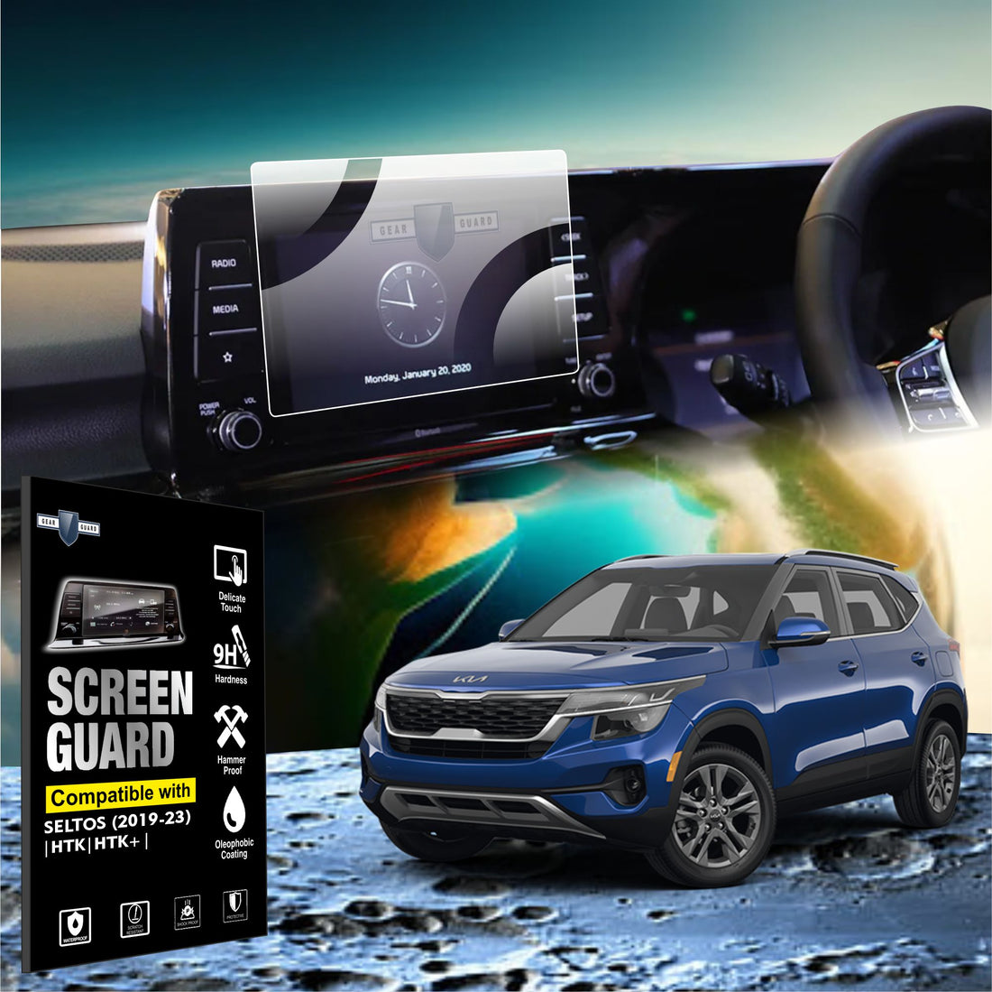 Kia Seltos Screen Protector [2019-2023]