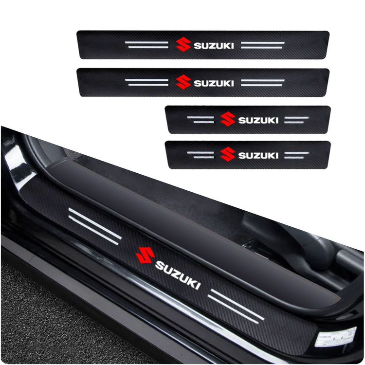 Suzuki - Carbon Fiber Car Door Sill Protector