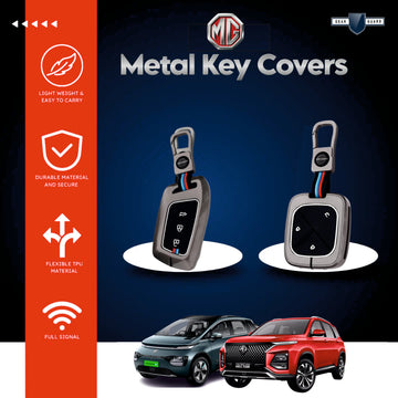 Car Metal Shape Key Cover For MG Cars
