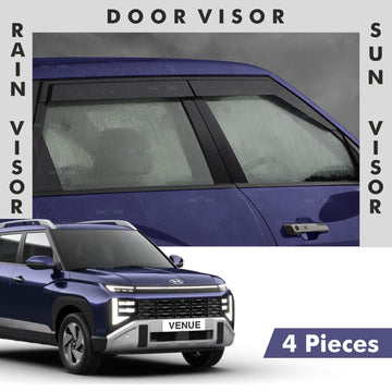 Hyundai Venue Door Visor | Rain Visor | Sun Visor [2025-2026]