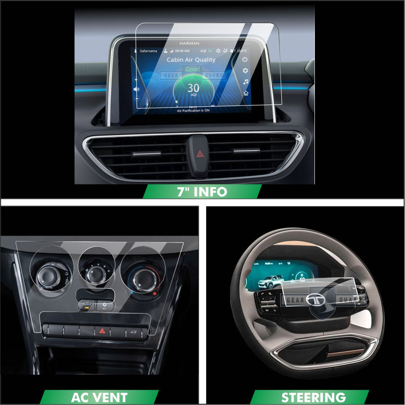 Tata Nexon Touch Screen Guard Bundle [2026]