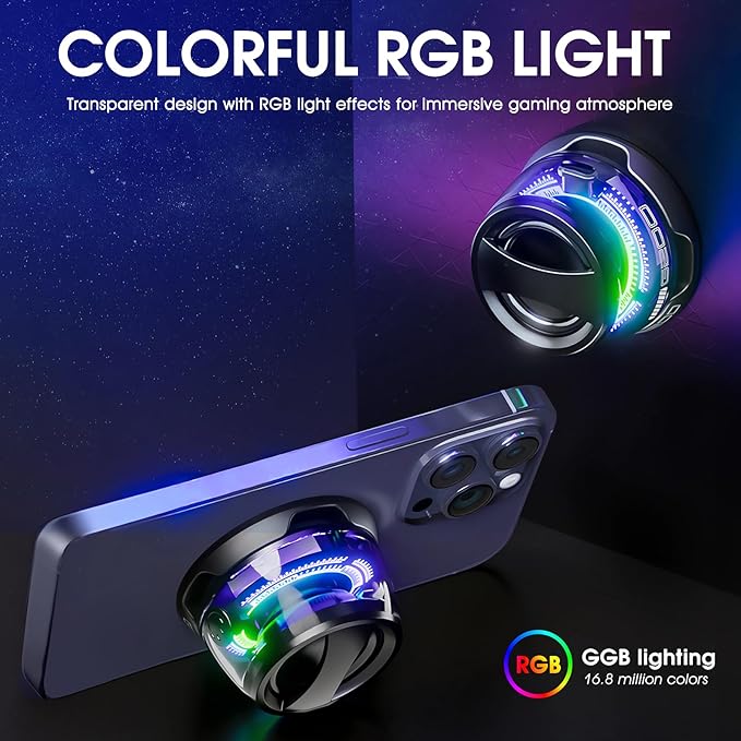 Magnetic Mini Bluetooth Speaker with RGB Lights & Phone Holder [G200]