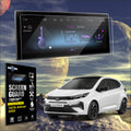 Tata Altroz 2025 Creative 10.25inch infotainment system Screen Guard Protection film tempered glass clear transparent scratch film ultra thin 11d 
