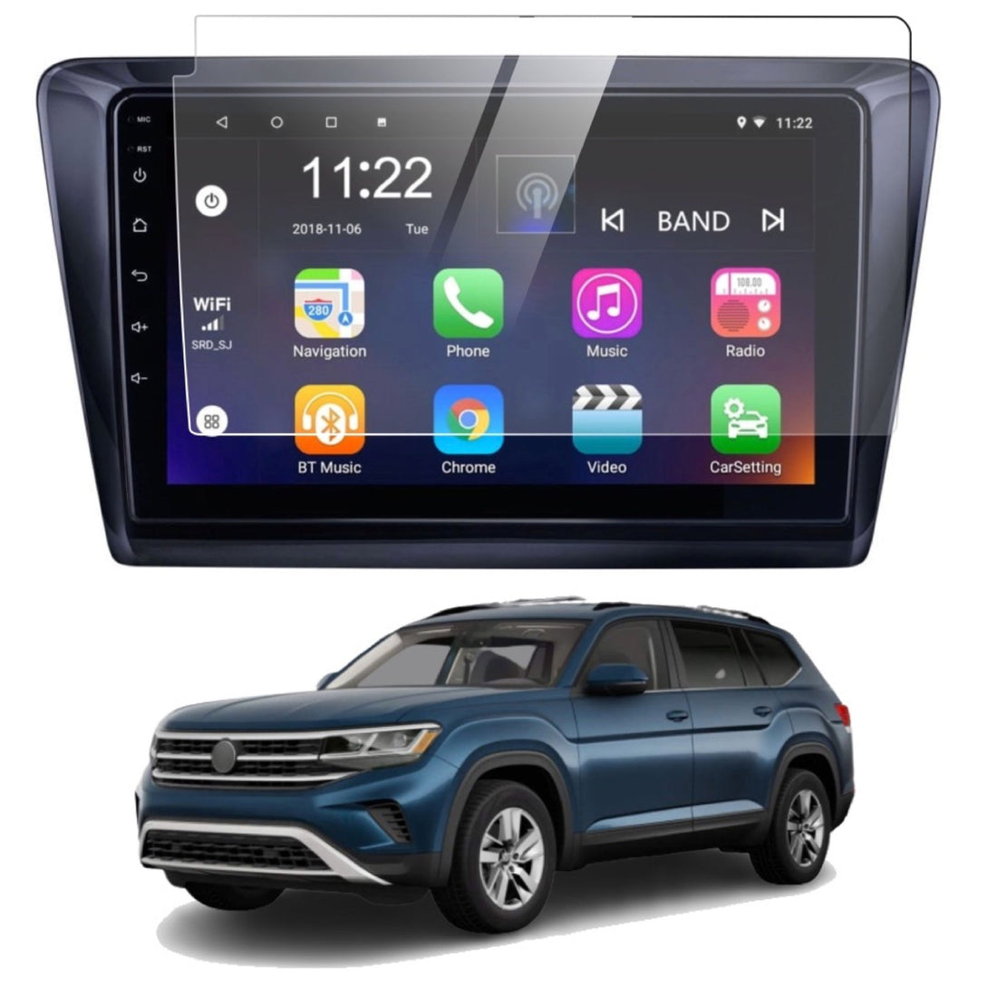 Aftermarket 9"inch Hypersonic Accessories Touch Screen Guard - HYPERSONIC_9