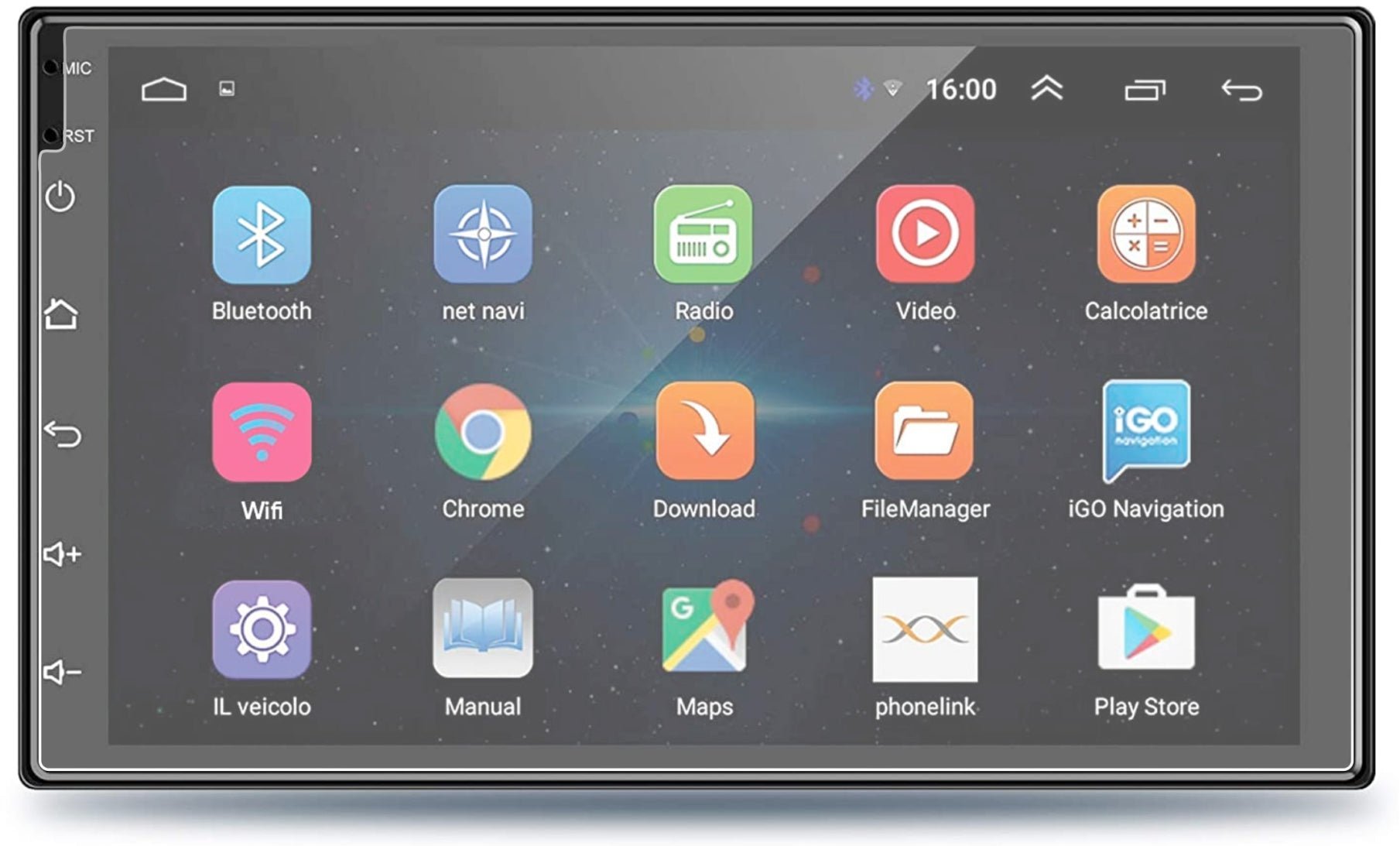 Aftermarket Android 7"Inch Full Android System Touch Screen Guard [2020 - 2026] - S7M_UNI7