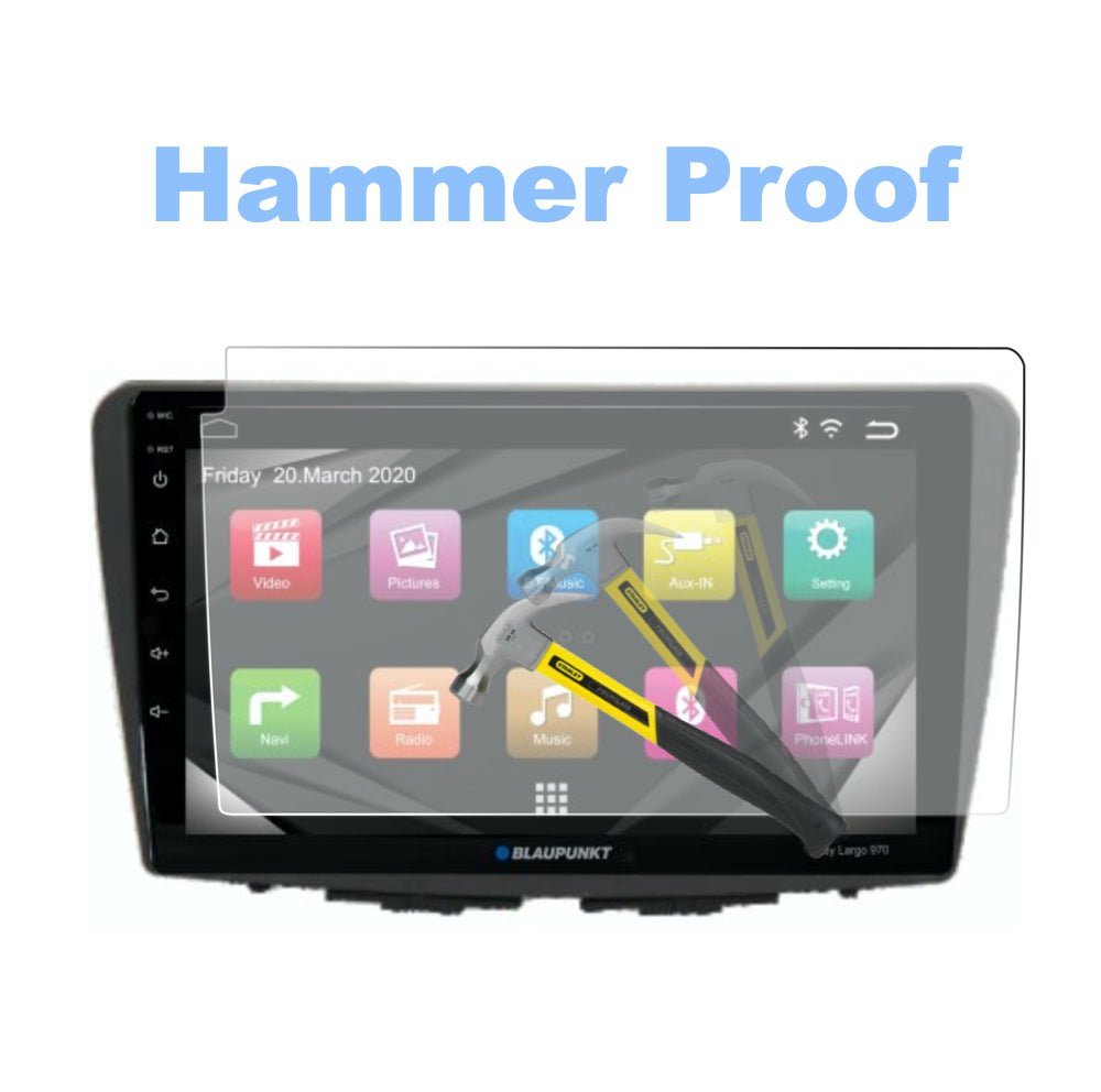 Aftermarket Blaupunkt Key Largo 970 10.1" Android Car Radio | Stereo Touch Screen Guard [2023 - 2026] - BLAUPUNKT_10