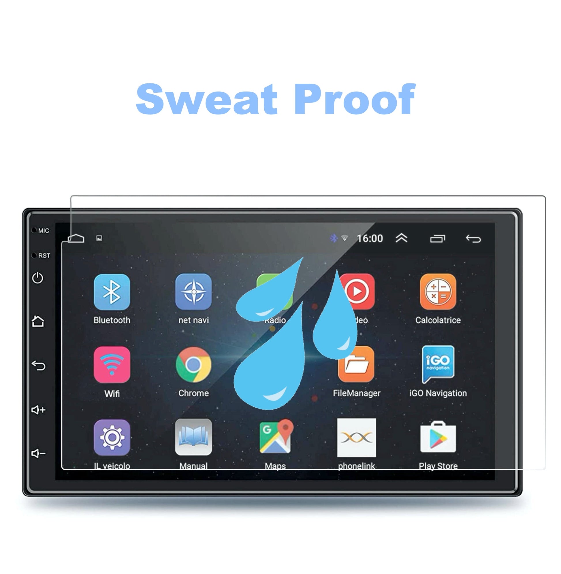 Aftermarket Godryft 7inch Full Android System Accessories Touch Screen Guard [2023 - 2026] - GODRYFT_7INCH