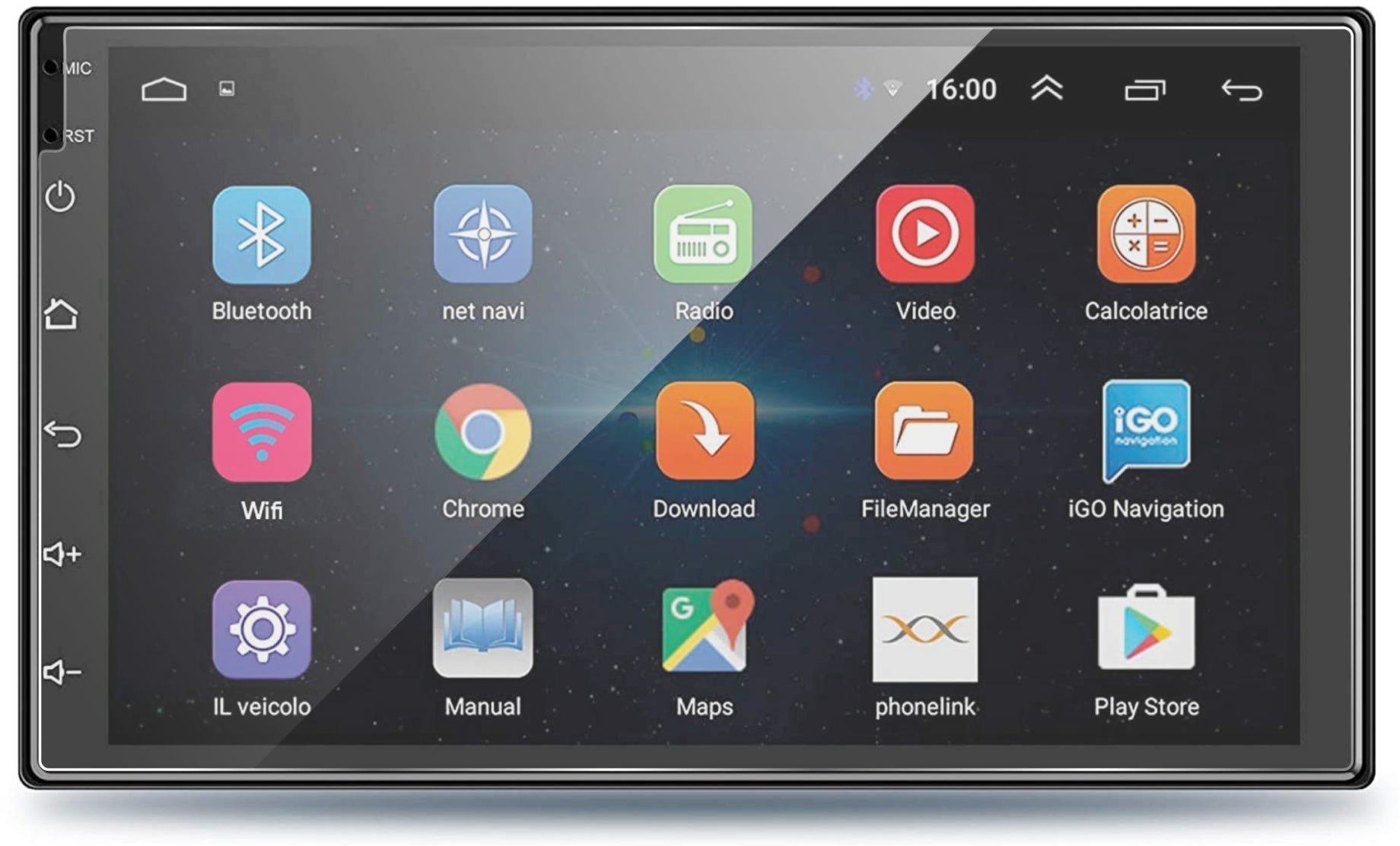 Aftermarket GoMechanic 7inch Full Android System Accessories Touch Screen Guard [2023 - 2026] - S7M_UNI7GO