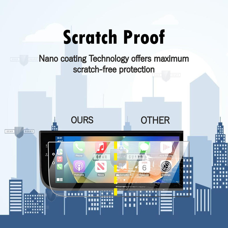 Aftermarket Screen Guard For Hyundai Creta Facelift 12.3 inch Infotainment System [2024 - 2026] - M12-3C_AFTER_MARKET-1