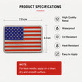 American Flag 3D Metal Sticker Emblem - STICKER_US_FLAG