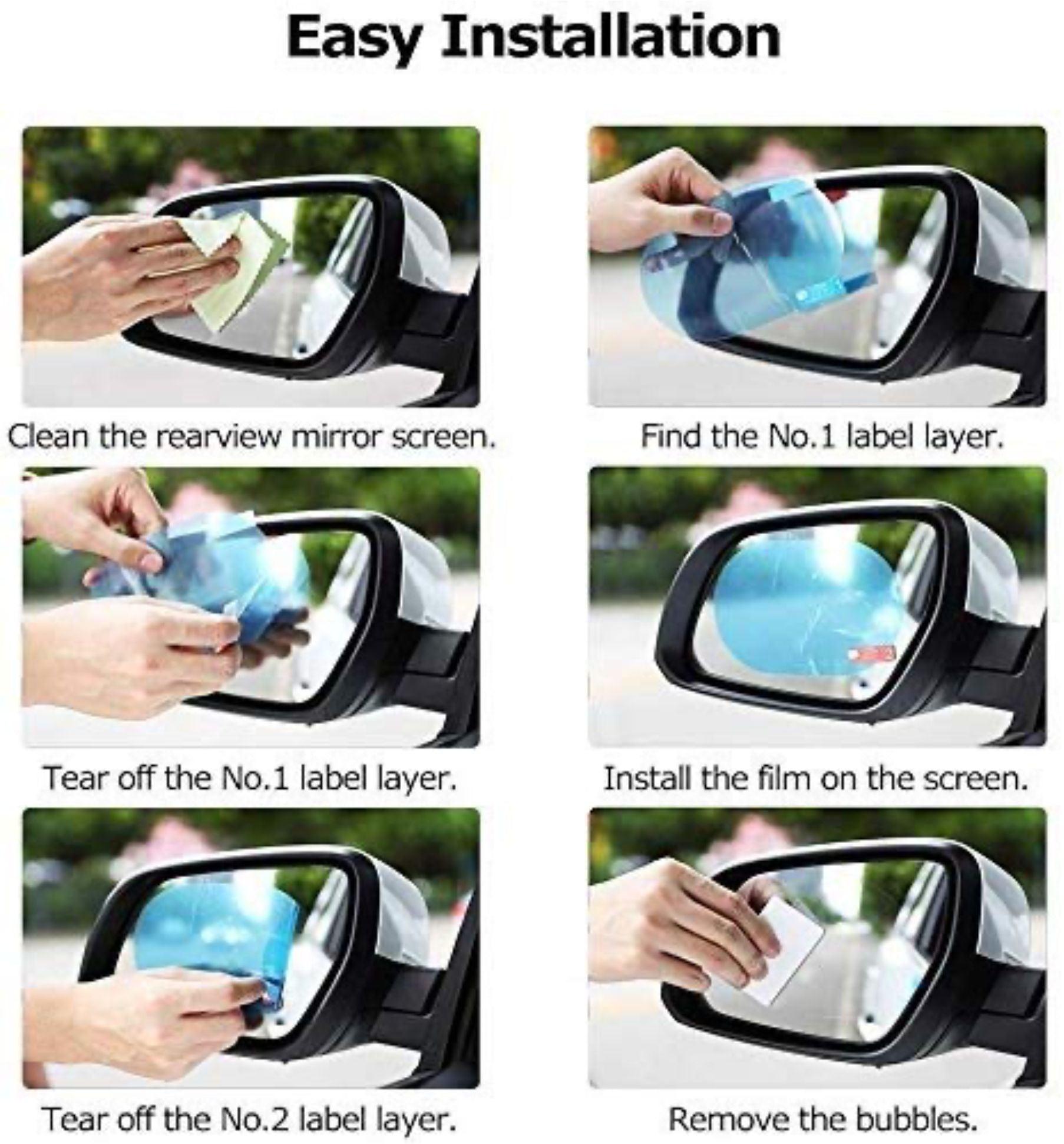 Anti - Fog Film For Car Rear View Mirror ( Anti - water Rainproof film) - VS_2MIRROR