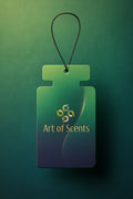 Art of Scents Car Air Freshener – Premium Paper Freshener, Long - Lasting Fragrance, Hanging Card