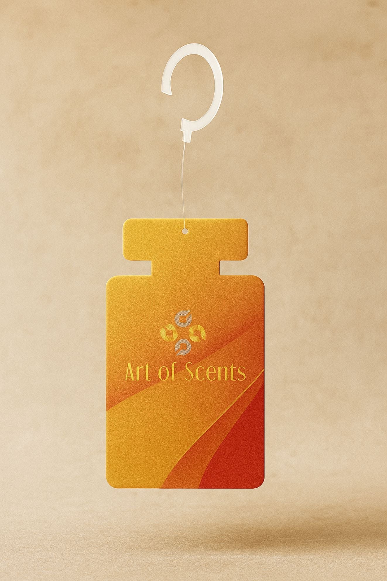 Art of Scents Car Air Freshener – Premium Paper Freshener, Long - Lasting Fragrance, Hanging Card" - ART_OCEANMIST