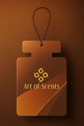 Art of Scents Car Air Freshener – Premium Paper Freshener, Long - Lasting Fragrance, Hanging Card