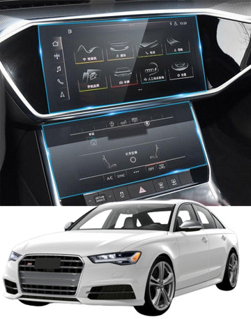 Audi A6 Accessories Touch Screen Guard - AUDI_A6_Q7_GLOSSY