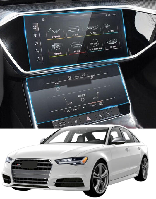 Audi A6 Accessories Touch Screen Guard -AUDI_A6_Q7_GLOSSY