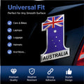 Australia No.1 3D Metal Sticker - STICKER_AUSTRALIA