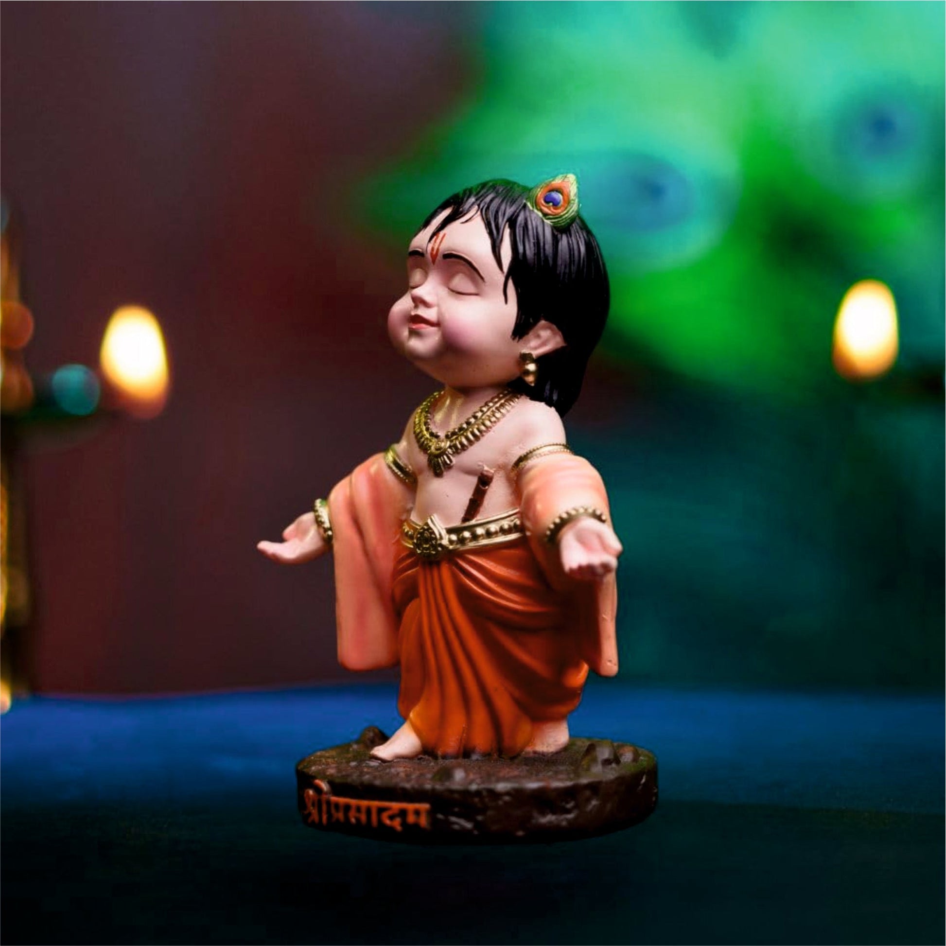 Bal Gopal Krishna idol For Car Dashboard Accessories - BALKRISHNA