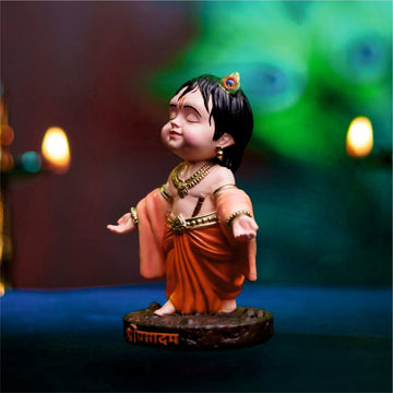 Bal Gopal Krishna idol For Car Dashboard Accessories - BALKRISHNA