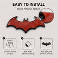 Batman Carbon Gel Finish Fiber 3D Sticker - BATMAN_CARBON_FIBER