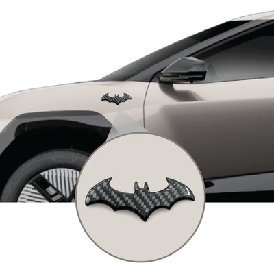 Batman Carbon Gel Finish Fiber 3D Sticker - BATMAN_CARBON_FIBER