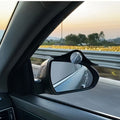 Batman Style Car Mirror Rain Guard with Convex Mirror (Pack of 2) - EYEBROW_BATMAN