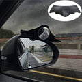 Batman Style Car Mirror Rain Guard with Convex Mirror (Pack of 2) - EYEBROW_BATMAN