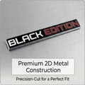 Black Edition 3d Metal Sticker - STICKER_BLK_EDITION