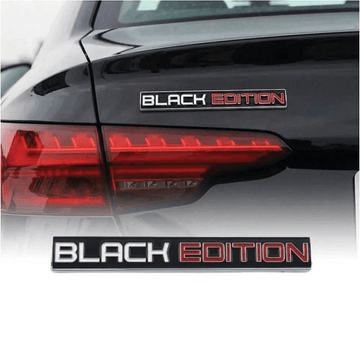 Black Edition 3d Metal Sticker - STICKER_BLK_EDITION