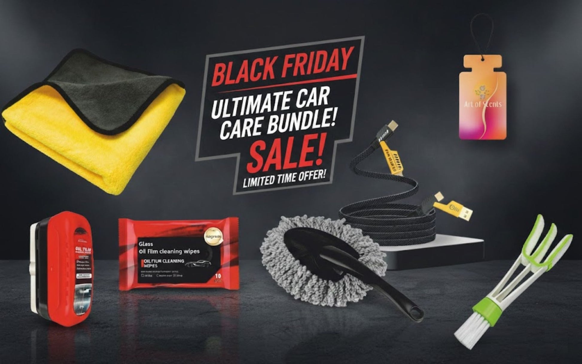 Black Friday Deal: Clean, Charge, Protect — Free Infotainment Screen Guard - FRIDAY_25