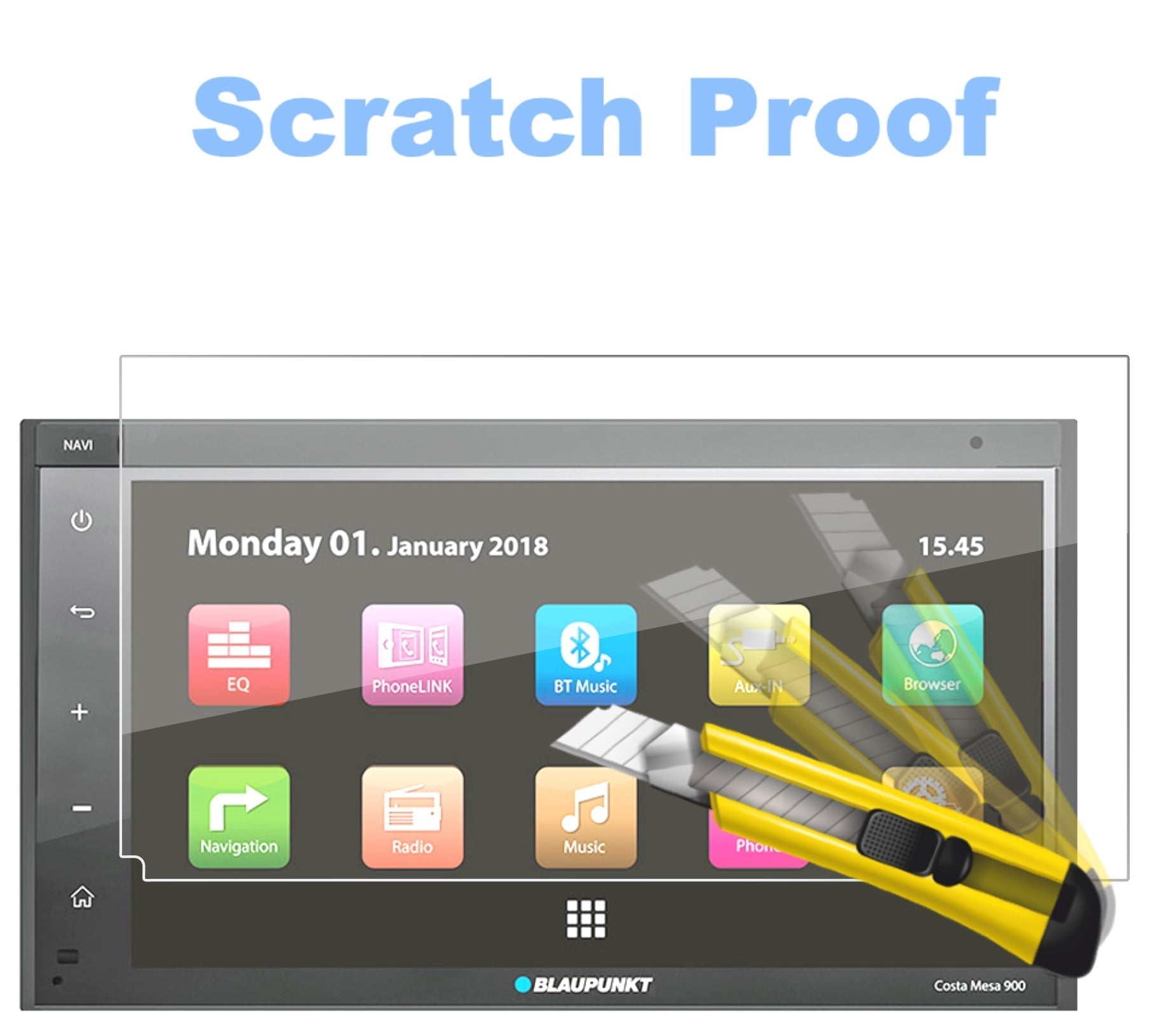Blaupunkt Costa Mesa 900 Accessories Touch Screen Guard - COSTA_MESA_900