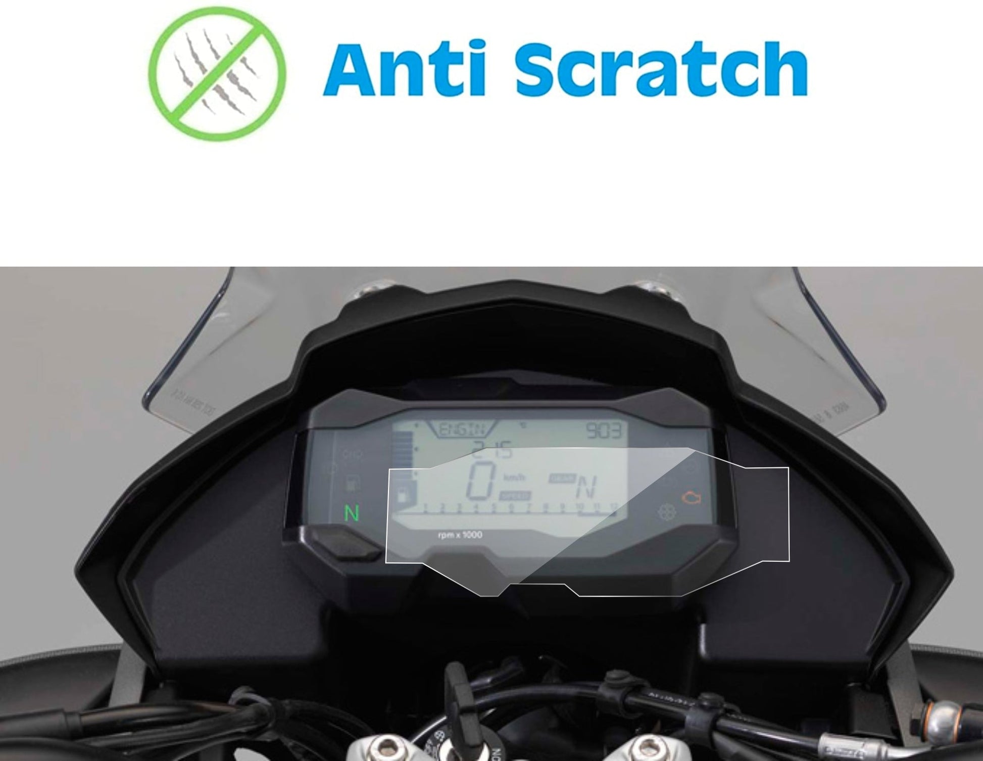 BMW G 310 R | G 310 GS Accessories Motorcycle Digital Cluster Screen Guard Protector - BMWG310R