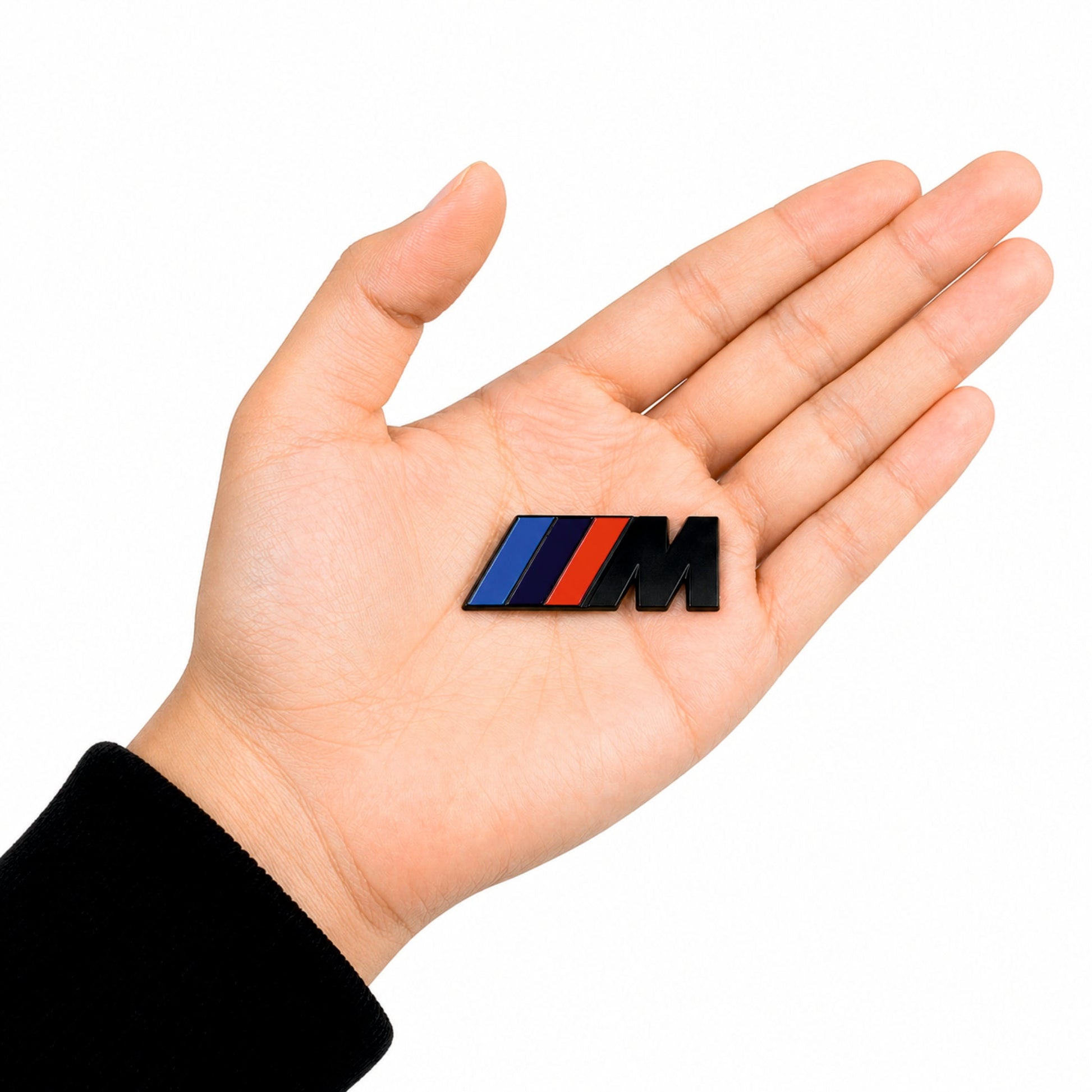 BMW M Logo 3D Metal Sticker Emblem - STICKER_M_LOGO_BLK
