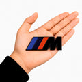 BMW M Logo 3D Metal Sticker Emblem - STICKER_M_LOGO_BLK