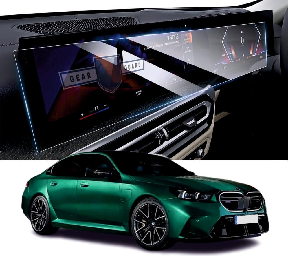 BMW M5 Car Accessories Touch Screen Infotianment System Screen Guard - CFC_BMWM5