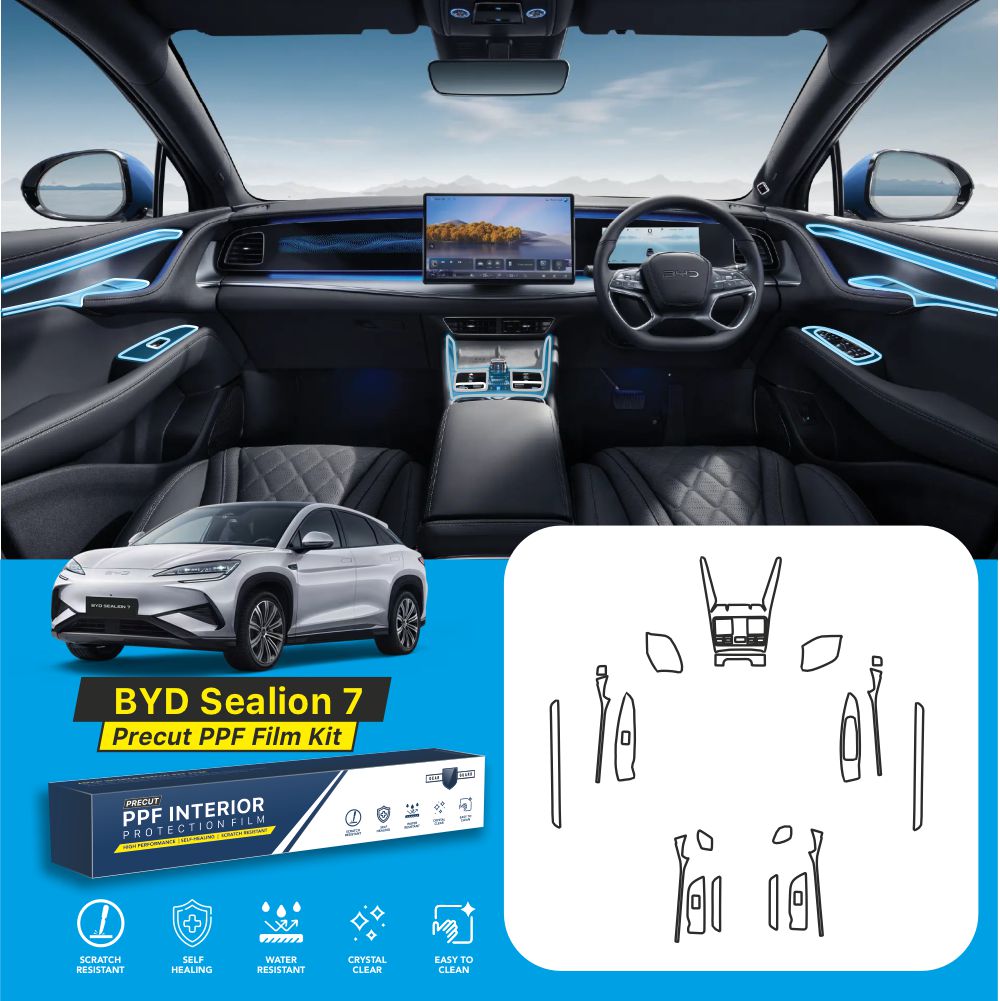 BYD Sealion 7 Interior Precut PPF Film Kit -SP_SEALION-7_PPF_KIT
