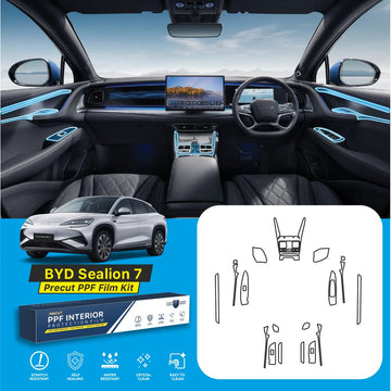 BYD Sealion 7 Interior Precut PPF Film Kit -SP_SEALION-7_PPF_KIT