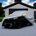 Camouflage Waterproof Car Body Cover for Mahindra Bolero Neo -COVER_BOLER_A7XL_SILVR