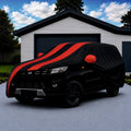 Camouflage Waterproof Car Body Cover for Mahindra Bolero Neo -COVER_BOLER_A7XL_STRIP