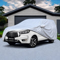 Camouflage Waterproof Car Body Cover for Toyota Crysta Z -COVER_CRYSTA_A7XL_SILVER