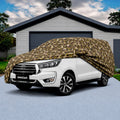 Camouflage Waterproof Car Body Cover for Toyota Crysta Z -COVER_CRYSTA_A7XL_CAMO