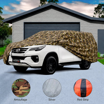 Camouflage Waterproof Car Body Cover for Toyota Fortuner Legender -COVER_LEGE_A7XL_CAMO