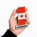 Canada No.1 3D Metal Sticker - STICKER_CANADA_NO1