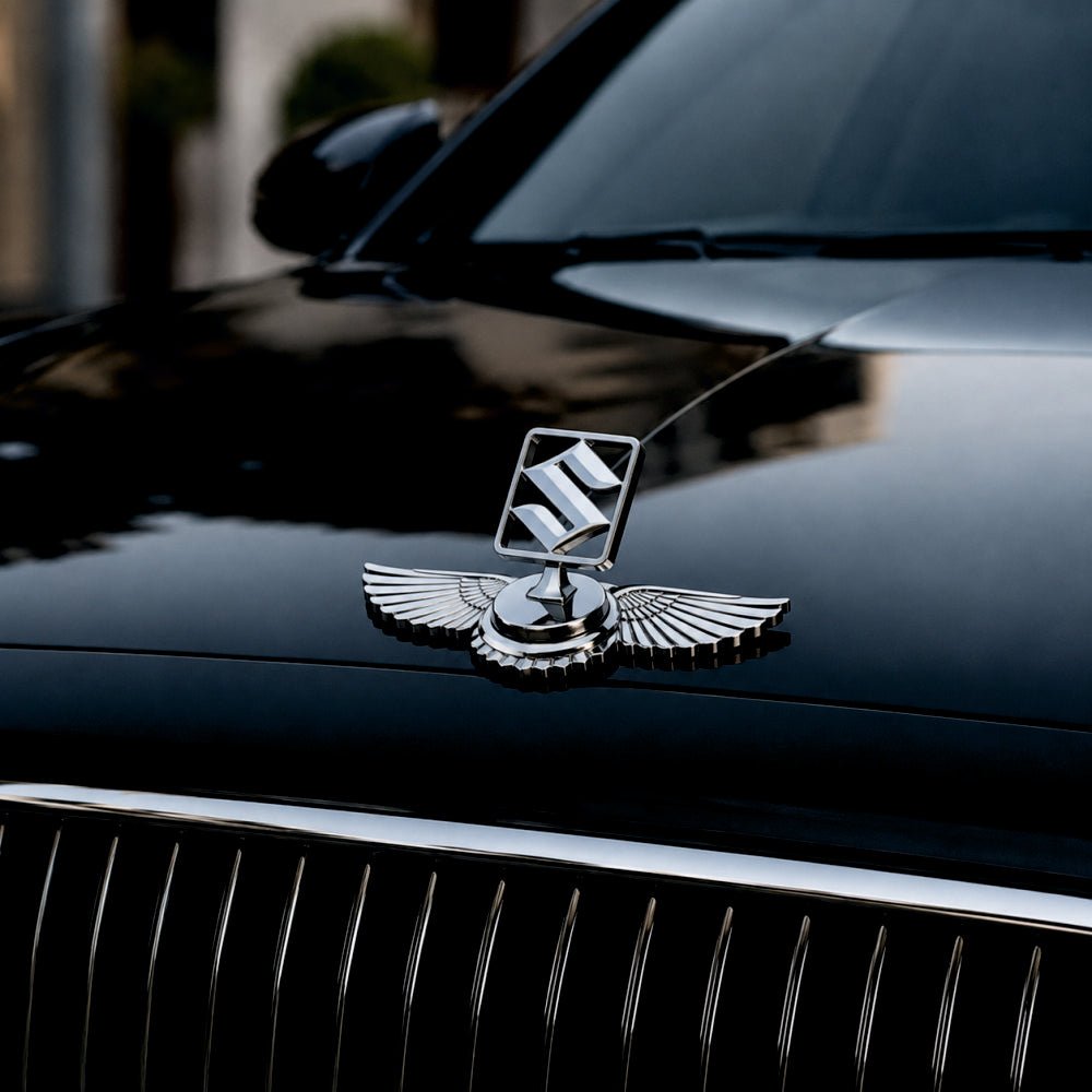 Car Front Hood 3D Metal Emblem Logo -SP_SUZUKI_WING_LOGO