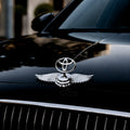 Car Front Hood 3D Metal Emblem Logo -SP_TOYOTA_WING_LOGO