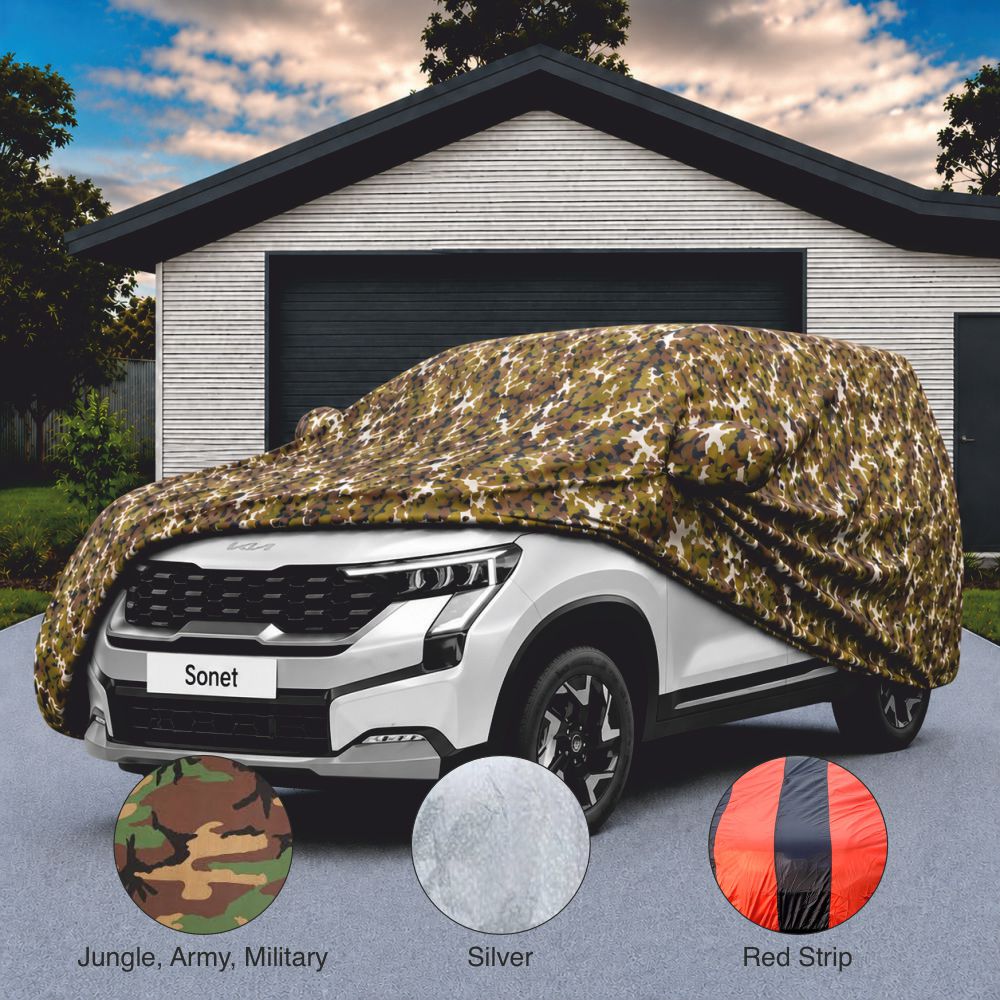 Car Full Body Cover for Kia Sonet -COVER_SONET_A10_CAMO