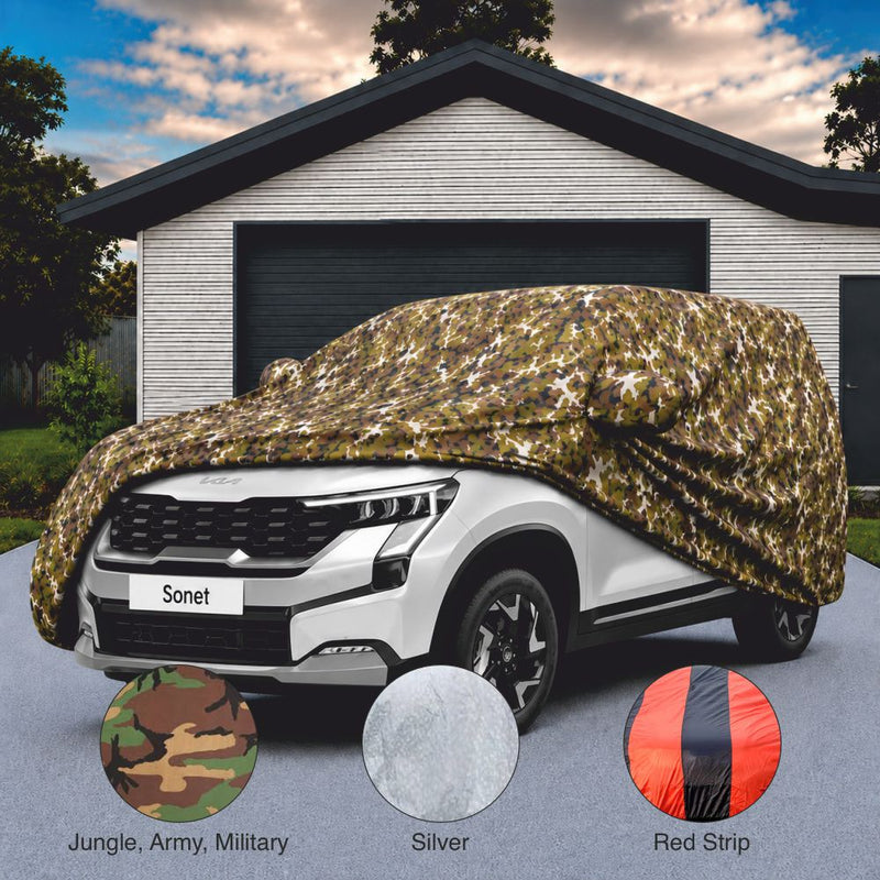 Car Full Body Cover for Kia Sonet -COVER_SONET_A10_CAMO