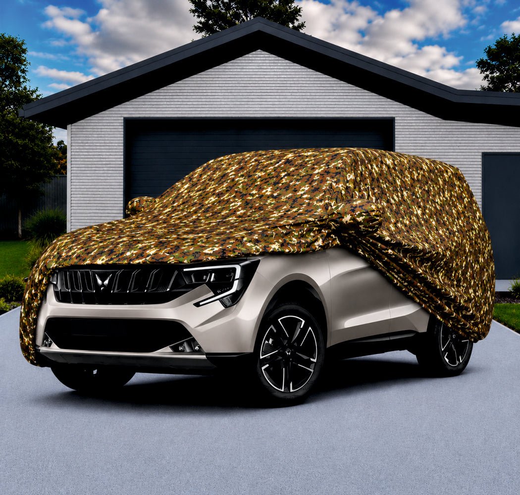 Car Full Body Cover for Mahindra XUV 700 -COVER_7OO_A7XL_CAMO