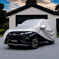 Car Full Body Cover for Maruti Suzuki Fronx -COVER_FRONX_A10_SLVR